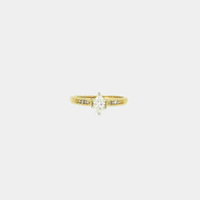 Load image into Gallery viewer, Royal Estate 14K Yellow Gold Marquise Diamond 0.50ct Engagement Ring