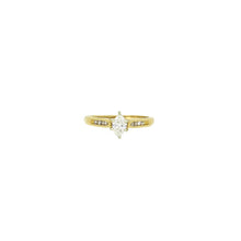 Load image into Gallery viewer, Royal Estate 14K Yellow Gold Marquise Diamond 0.50ct Engagement Ring