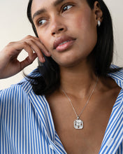 Load image into Gallery viewer, Monica Rich Kosann "Tokens of Luck" Necklace with Center Sapphire
