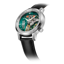 Load image into Gallery viewer, Accutron Tuning Fork Spaceview 314 Black Strap