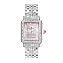 Load image into Gallery viewer, Michele Limited Edition Deco Madison Mid Diamond Stainless Steel Watch