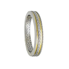 Load image into Gallery viewer, Royal Estate Two Tone John Hardy Bangle