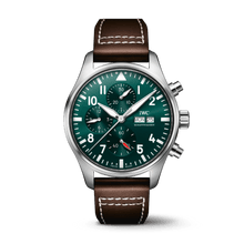 Load image into Gallery viewer, IWC Pilot's Watch Chronograph Green DIal
