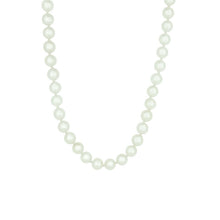 Load image into Gallery viewer, Royal Collection 14K White Gold Cultured Pearl Necklace