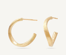 Load image into Gallery viewer, Marco Bicego Jaipur Gold 18K Yellow Gold Hoop Earrings