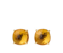 Load image into Gallery viewer, Marco Bicego 18K Yellow Gold Yellow Quartz Prong Stud Earrings