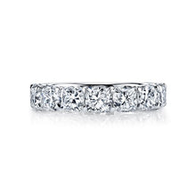 Load image into Gallery viewer, Royal Collection Platinum 2.02 CTW 7-Stone Cushion Cut Diamond Buttercup Band