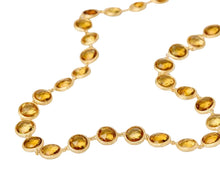 Load image into Gallery viewer, Marco Bicego 18K Yellow Gold Jaipur Color Citrine Bezel Set Necklace