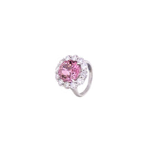 Load image into Gallery viewer, Royal Collection Pink Tourmaline and Diamond Ring