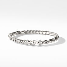 Load image into Gallery viewer, Cable Buckle Bracelet with Diamonds