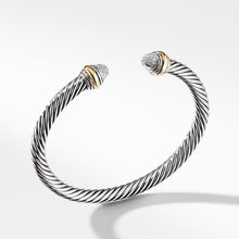 Load image into Gallery viewer, Cable Classics Bracelet with Diamonds and Gold