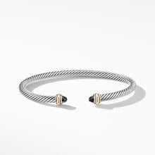 Load image into Gallery viewer, Cable Classic Bracelet with Black Onyx and 18K Yellow Gold
