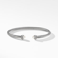 Load image into Gallery viewer, Cable Classic Bracelet with Pearls and Diamonds
