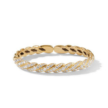 Load image into Gallery viewer, Paveflex Bracelet in 18K Yellow Gold with Diamonds