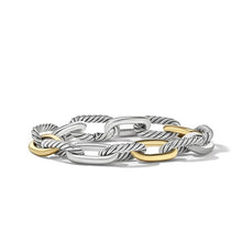 Load image into Gallery viewer, DY Madison Chain Bracelet in Sterling Silver with 18K Yellow Gold