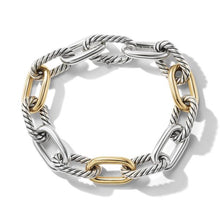 Load image into Gallery viewer, DY Madison Chain Bracelet in Sterling Silver with 18K Yellow Gold