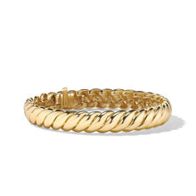 Load image into Gallery viewer, Sculpted Cable Bracelet in 18K Yellow Gold