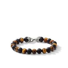 Load image into Gallery viewer, Spiritual Beads Bracelet with Tiger's Eye and Black Onyx