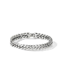 Load image into Gallery viewer, Curb Chain Bracelet With Pave Diamonds