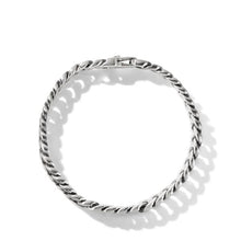 Load image into Gallery viewer, Curb Chain Bracelet With Pave Diamonds