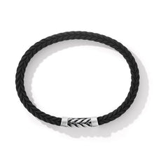 Load image into Gallery viewer, Chevron Black Rubber Bracelet