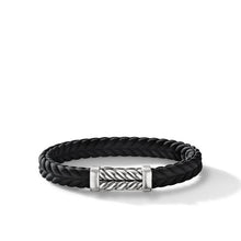 Load image into Gallery viewer, Chevron Black Rubber Link Bracelet