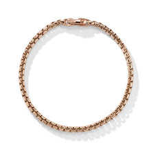 Load image into Gallery viewer, Box Chain Bracelet in 18K Rose Gold