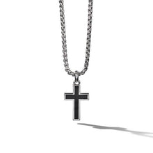 Load image into Gallery viewer, Cross with Black Onyx