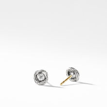 Load image into Gallery viewer, Infinity Earrings with Diamonds