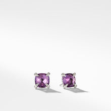 Load image into Gallery viewer, Earrings with Amethyst and Diamonds