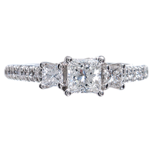Load image into Gallery viewer, Royal Collection Princess Cut Diamond Engagement Ring