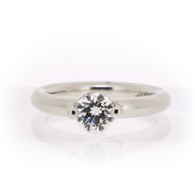 Load image into Gallery viewer, Whitney Boin Platinum Diamond Solitaire Ring