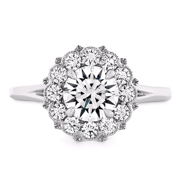 Hearts on deals fire halo ring