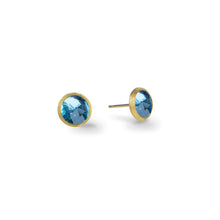 Load image into Gallery viewer, Blue Topaz Petite Stud