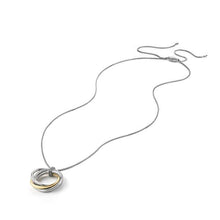 Load image into Gallery viewer, Crossover Pendant Necklace with Gold