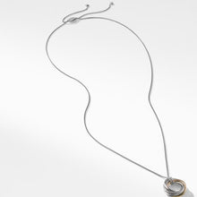 Load image into Gallery viewer, Crossover Small Pendant Necklace with Gold