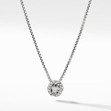 Load image into Gallery viewer, Petite Infinity Pendant Necklace with Diamonds