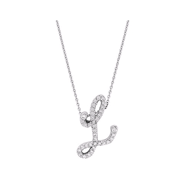 L diamond pendant online