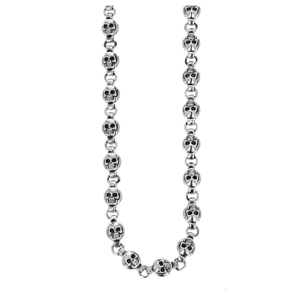 King Baby Skull Link Chain Royal Jewelers