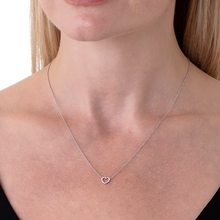 Load image into Gallery viewer, Hearts on Fire Heart Signature Heart Pendant Small