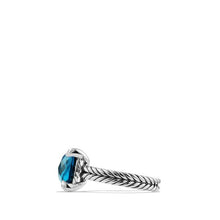 Load image into Gallery viewer, Ring with Hampton Blue Topaz and Diamonds