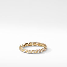 Load image into Gallery viewer, Paveflex Ring with Diamonds in 18K Gold