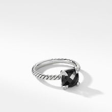 Load image into Gallery viewer, Chatelaine Ring with Black Onyx and Diamonds