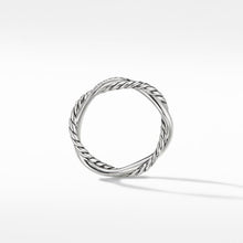 Load image into Gallery viewer, Petite Infinity Twisted Ring with Pave Diamonds