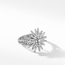 Load image into Gallery viewer, Starburst Ring with Pave Diamonds