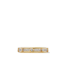 Load image into Gallery viewer, Modern Renaissance Ring in 18K Yellow Gold with Full Pave Diamonds