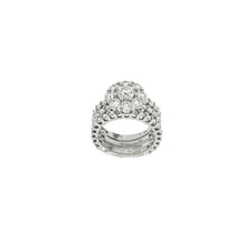 Load image into Gallery viewer, Royal Collection Diamond Halo Band Ring