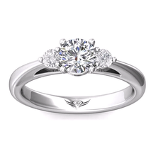 Load image into Gallery viewer, Martin Flyer 3 Stone Engagement Ring