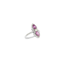 Load image into Gallery viewer, Royal Collection Pink Sapphire and Diamond Ring
