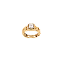 Load image into Gallery viewer, Royal Collection Curb Link Diamond Ring